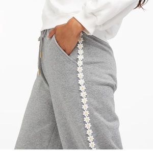 Ban.do - Daisy Chain Wide Leg Sweatpants